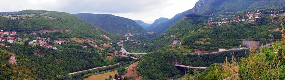 The old bridge at Mostar, Bosnia and Herzegovina